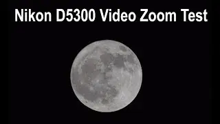 Nikon D5300 Video Test || Nikon 70-300 mm VR Zoom Test
