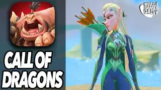 CALL OF DRAGONS - SPRINGWARDENS Faction Intro Gameplay (iOS, Android)