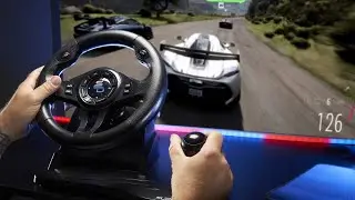 Volant gaming GS550 - Ce volant de course avec levier de vitesse est un GAME CHANGER !