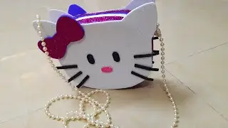DIY mini kitty bag | MJ Crafts