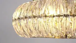 Luxury Gold crystals chandelier for living room#homedesign #decorinspiration #homedecor