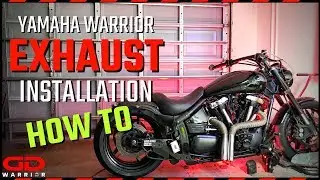 Как установить выхлопную систему Yamaha Warrior с помощью GD WARRIOR