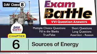 Science Chapter 6 | DAV Class 8 | Important Questions | Exam Battle 2025-26 🫶