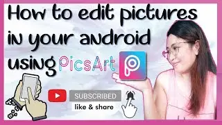 Beginners Tutorial | How to edit photo without internet using picsart