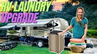 Washing Clothes in Our RV Just Got Easier! - RV Washing Machine Review and Demo - RvLife