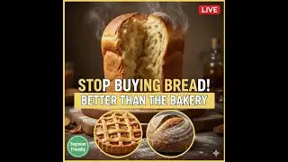 LIVE: Innovative Homemade Bread & Pastry Recipes 🥖🥐 | Easy, Healthy & Bakery-Style Baking