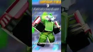 Top 10 Best Starter Units in Toilet Tower Defense Roblox #roblox#edit#ttd#toilettowerdefense#trend