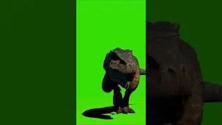 Dinosaur Walking & Roaring | Green Screen Video | @satishdesigngraphy