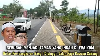 Bekas Pembongkaran Bangli Sekarang Berubah Menjadi Taman Yang Indah Di Era KDM