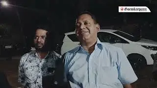 MP Capt Viriato Fernandes Joins Villagers in Protest Against Land Fencing by a Construction Company