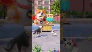Moco and Yummy 🐕 When Moco became Superman. #shorts #cartoon #3danimation #moco