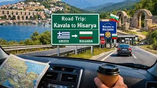 From Kavala to Hisarya | Scenic Road Trip from Greece to Bulgaria 🚗🌍