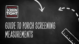 How to Measure a Screen Porch (Guide to Porch Screening Measurements)
