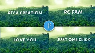 How to edit name art photo editing || urban Jungle font photo editing || viral name photo editing