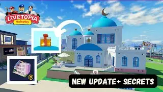 LIVETOPIA NEW HOUSE UPDATE + SECRETS //UPDATE 206 //Livetopia Roleplay (Roblox)