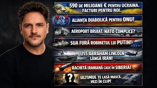 Portavion SUA spre Iran. Alianța răului. Rachetă hipersonică Iraniană. Trump taie gazul