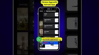 Fitness App with Admob #fitnessapp #gymapp #appdevelopment #flutter #shoppingapp  #rtytech
