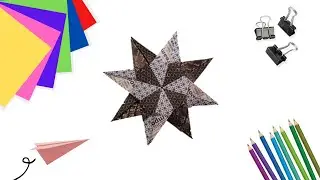 How to Make a Modular Origami Star (medium)