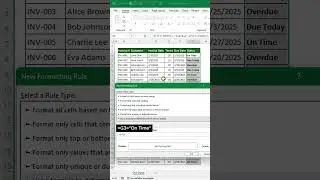 Automatically Calculate Due Dates in Excel ⏳