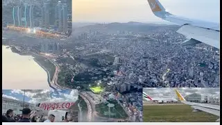 PEGASUS AIRLINES 🇹🇷✈️🇬🇧| AIRBUS 320 BIRMINGHAM TO ISTANBUL | Istanbul Sabiha Gökçen Airport