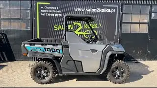 Quad 1000CC CF Moto U-Force 1000 - odpalenie i jazda pr&oacute;bna #salon2kolka