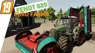 [LS19] - EURO FARMS #1 [FENDT 820+Knerveland] SEASON REA Trackir5 - [1440p]