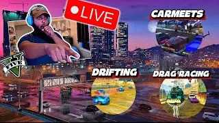 GTA 5 LIVE  | GTA Online | Custom Lobby |  Drifting | Car Meet | PS5