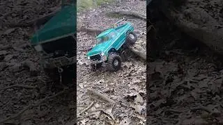 trx4 f150 hightrail crawling roots! #trx4 #trx4hightrail #rccrawler #rctruck #injora #rcoffroad