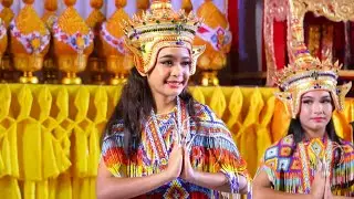 รำโนราของเด็กๆร้องสดรับสด