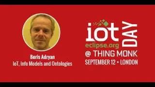 Interview w/Boris Adryan - Eclipse IoT Day ThingMonk