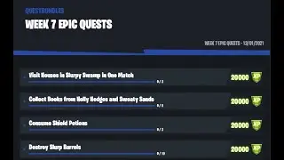 Chapter 2 Season 5 Week 7 Challenges Leaked [Fortnite Battle Royal]