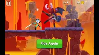 who wins light blue stick man or red stickman