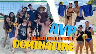 WINNING an AVP Beach Volleyball Tournament | Virginia Beach | doubles same sex coed sand volleyball