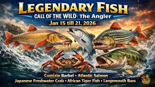 Every Legendary Fish Location! (Jan 15-21) | Call of the Wild: The Angler