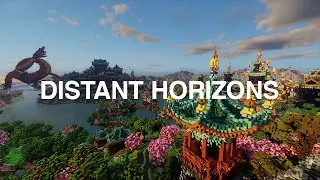 Distant Horizons Render Distance Showcase