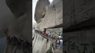 Deadly Cliff Walkway Collapse &ndash; Dozens Fall from Narrow Path | Hyper-Realistic Disaster