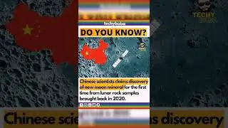 CHINESE Scientists Claims Discovery of New Moon Minerals #moon #space #shorts #trending #viral