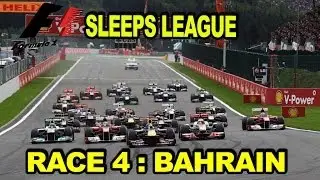 F1 2013 - Sleeps League Race Highlights - Race 4 - Bahrain