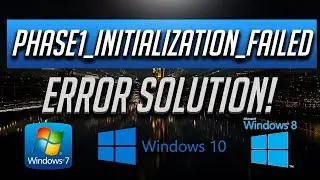 PHASE1 INITIALIZATION FAILED BSOD Fix in Windows 10/8/7 - [2026 Solution]