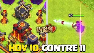 Mon Compte Hôtel de Ville 10 Détruit des HDV 11 en Archère 7 !