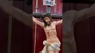 Wooden Crucifix &mdash; Christ Crucified (INRI)| Hand-Crafted Sacred Art #crucifix         #WoodenCrucifix