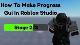 How To Make Progress Gui In Roblox Studio