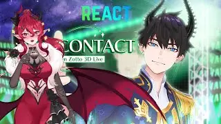 VTUBER REACTS to Nijisanji REN ZOTTO's 3D live concert debut