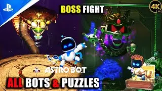 Astro Bot (LADY VENOMARA & CHIEF CAWAH) Boss Fight Gameplay Walkthrough part 12 || ASD JOYSTICK