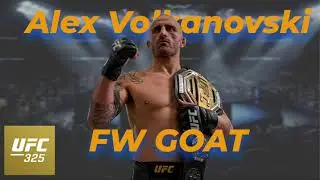 Alex Volkanovski is the Featherweight GOAT. UFC 325. Main card recap.