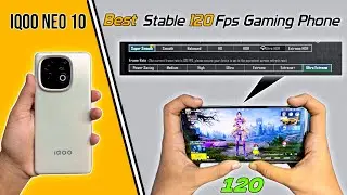iqoo neo 10 bgmi graphics ￼test, 120 fps | battry test, Handcame ￼Video, Full review 💯 | Teamsrtop 