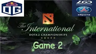 [ EN ] OG vs LGD - Game 2 - UB Final - TI 8 - Highlights