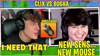 CLIX SHOWS OFF New SKILLS Against BUGHA On New UNREALESED FINAL MOUSE In 1v1 Creative! (Fortnite)