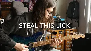 Суперкрутые идеи для эластичного легато! (табы включены)