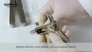 NJ Phillips&trade; 1mL, 2mL or 5mL Metal Tube Fed Injector Maintenance Guide